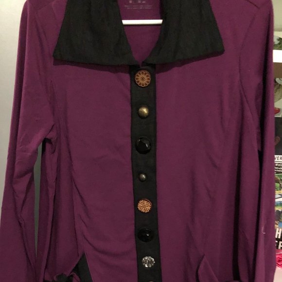 White Lotus car coat/jacket/long top - Picture 5 of 5